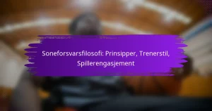 Soneforsvarsfilosofi: Prinsipper, Trenerstil, Spillerengasjement